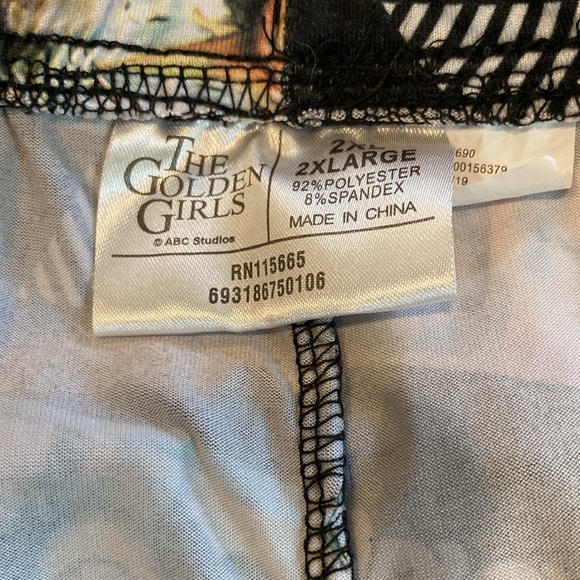 Mens The Golden Girls Squad Goals pajama lounge pants - size 2XL - Picture 5 of 6
